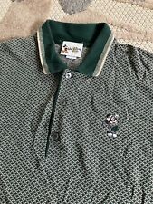Vintage Walt Disney Polo Golf Shirt 80% Tencel 20% Cotton Made In USA Men's L picture