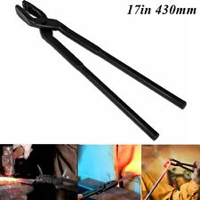 Blacksmith Tongs Wolf Jaw Blacksmithing Tongs For Beginner 17 inch 430mm picture