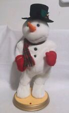 Vintage GEMMY Animated Singing Snowman Hip Swinging Snow Man (20