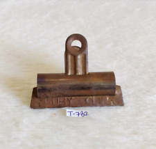 1940s Vintage Original Ruby Clip Paper Clip Old Office Collectible Rare T782 picture