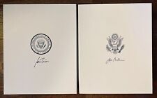 Beautiful Joe Biden and Jill Biden Pewter Presidential Seal Picture Frames picture