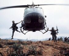 Bell UH-1 Huey Helicopter dropping off troops 8