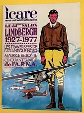 Lindbergh 1927-1977, Icare Revue de L'aviation Francaise, special aviation book picture