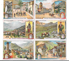 LIEBIG TRADE CARDS, THE REPUBLIC OF ANDORRA 1912 Set of 6 Cards (S1059 French). picture