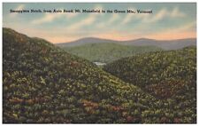 Postcard VT Smugglers Notch Mt Mansfield Auto Road View Green Mountains Vermont picture