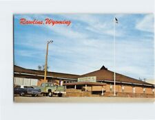 Postcard Jeffrey Center Rawlins Wyoming USA picture
