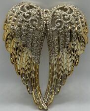 Gold Glitter Angel Wings Ornament 3D Spread Pier 1 Imports 5.75