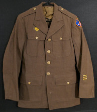 WWII US 7th AAF Army Air Force Class A Uniform Size 36R 'Edward Truman 37697199' picture