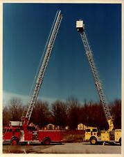 Original Sutphen Corp. Firefighting Apparatus Photo Promo Aerial Ladder Trucks  picture