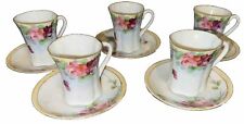 Nippon Hand Painted 5 Piece Tea Cup Set picture
