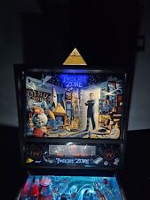 1993 Twilight Zone Pinball Machine Pyramid Topper MOD with Flashing Lights picture
