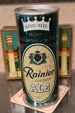 1967 RAINIER ALE 16 OUNCE  PULL TAB BEER CAN SICKS SEATTLE WASHINGTON picture