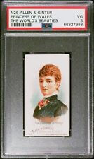 1888 N26 Allen & Ginter World’s Beauties PRINCESS OF WALES PSA 3 VG picture