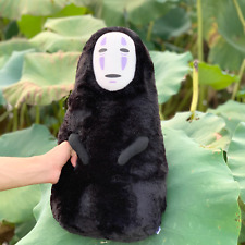 Studio Ghibli Spirited Away Cushion Plush Doll Kaonashi No Face Faceless 45cm picture