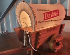 Vintage 1960's Early Times Kentucky Bourbon Stagecoach Wagon Advertising Lamp  picture