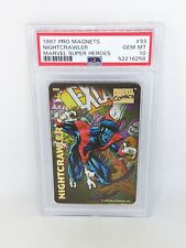 1997 Pro Magnets Marvel Super Heroes #33 Nightcrawler PSA 10 picture