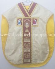 NEW Gold Corpus Christi Chasuble St. Philip Neri  vestment Stole & mass set picture
