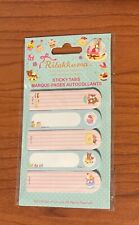 San-X Rilakkuma Sticky Index Tabs Memo Notes Book Page Markers Reading Flags NEW picture