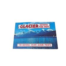 Vintage Glacier National Park Montana Postcard Folder Souvenir Travel picture