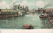 Scarce 1905 Buffalo New York Harbor Raphael Tuck #2037 Unused Vintage Postcard picture