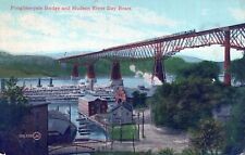 POUGHKEEPSIE NY - Poughkeepsie Bridge And Hudson River Day Boats Postcard - 1911 picture