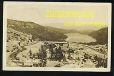 RPPc Donner Lake Ca Calif California And Arch Bridge 1930's Old Cars Real Photo picture