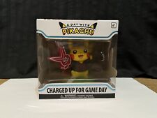 A Day with Pikachu Charged up for Game Day Figure Pokemon Center Exclusive Funko picture