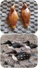 Wooden Hand Carved Collectable Painted ducks. 10