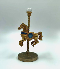 Vintage Spoontiques Carousel Horse Pewter Crystal 5