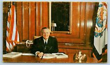 Postcard WV Hulett C Smith 27th Governor of West Virginia 1960s C9 picture