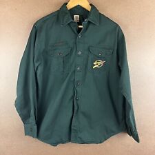 VTG 1950s BSA Boy Scouts Explorer Uniform Shirt Sanforized Medium picture