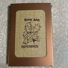 Vintage Royal Memo Pad Home Bar Reference Drink Recipes in Original Box 1950s picture