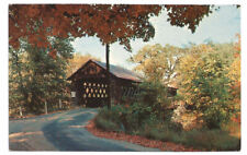 Winchester NH Postcard New Hampshire Covered Bridge Ashuelot River picture