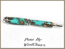 HandMade Writing Pen Ball Point Fountain Mini Pine Cone SEE VIDEO 1155a picture