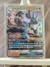 Lucario GX SM100 Sun & Moon Ultra Rare Holo Promo Pokemon Card * New *  picture