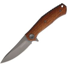 Kershaw 4020WOOD Concierge Linerlock Wood Folding Pocket Knife picture