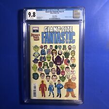 Giant Size Fantastic Four #1 CGC 9.8 Dave Bardin Deadly Foes Variant Cover 2024 picture