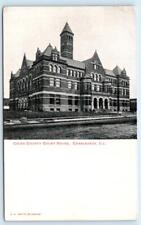 CHARLESTON, IL Illinois ~ Coles County  COURT HOUSE  c1900s  Postcard picture