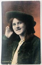 Vintage Postcard Zena Dare English Edwardian Actress Singer RPPC 698 picture