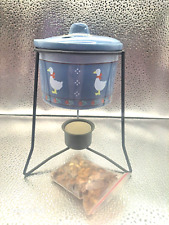 Vintage 80's RUSS Potpourri Candle With Geese Pattern-New Old Stock picture