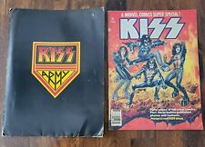 KISS #1 MARVEL COMICS 1977 SUPER SPECIAL W Kiss Army Packet,  Pics picture