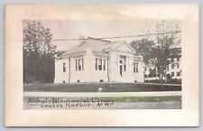 Center Harbor New Hampshire, Nichols Memorial Library, Vintage Postcard picture
