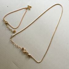 VTG LC Exquisite Gold Peace Dove Pendant Bracelet And Rose Gold Necklace 16