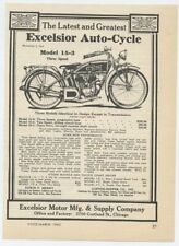 Excelsior Auto-Cycle 3 Models Identical 1962 Vintage Ad Cycle Magazine picture