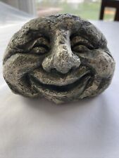 Vintage Ugly Goblin Head-Face Art-Novelty Unique Paper Weight-Handmade-Abstract picture