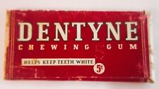 Vintage Dentyne Chewing Gum 5 cent Pack Unopened 1930's picture