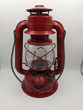 Vintage Red DIETZ COMET Kerosene Lantern Made In U.S.A. 8 1/2