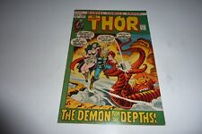 THE MIGHTY THOR #204 Marvel 1972 John Buscema Art Iron Man App. Glossy FN/VF 7.0 picture