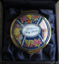 New HALCYON DAYS Enameled onto Copper England Mother's Day 2023 Trinket Box $345 picture