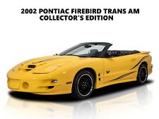 2002 Pontiac Firebird Trans Am NEW Metal Sign: Collector's Edition in Yellow picture